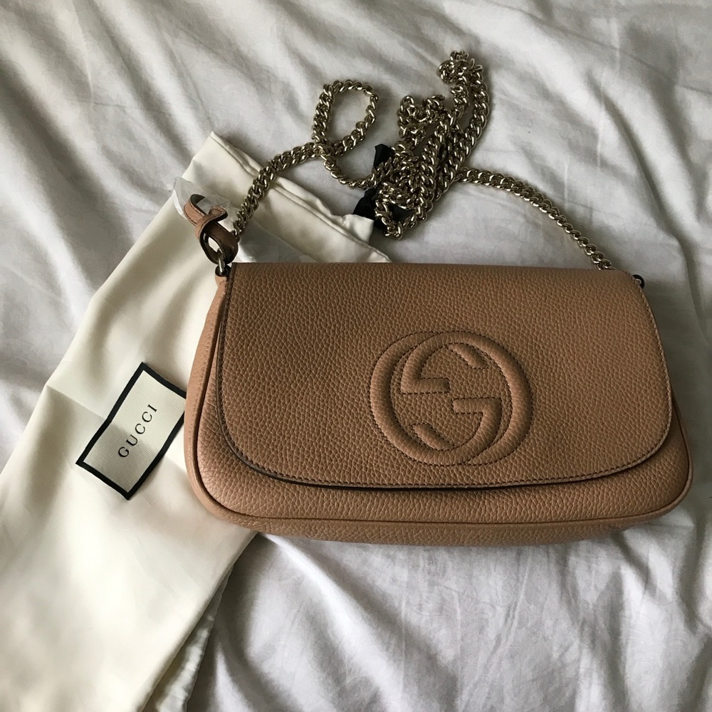 Gucci Soho Flap Crossbody Bag